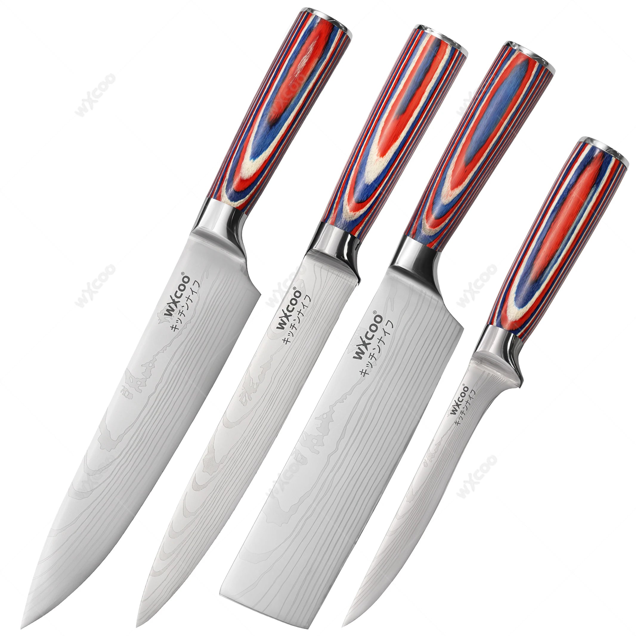 Japanese Santoku Stainless steel Knives 5Cr15MOV