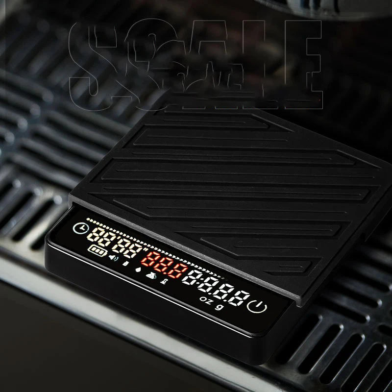 Rechargeable High Precision Coffee Scale for Espresso Outdoor & Kitchen Use