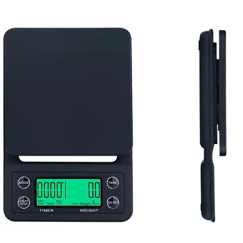 Cross-border, electronic  Coffee scale 5kg with timing, household baked goods scale Smart hand-brewed coffee Kitchen scale
