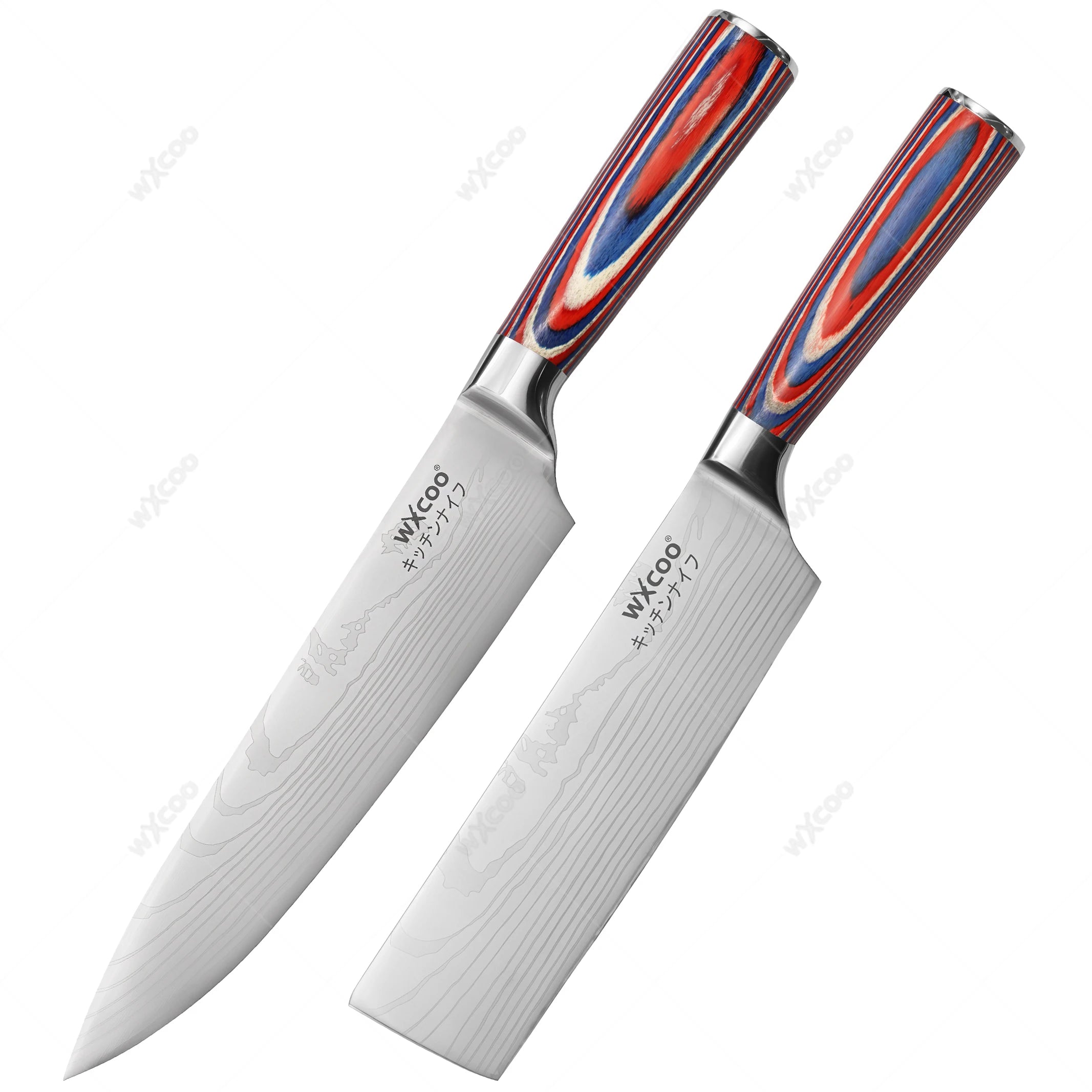 Japanese Santoku Stainless steel Knives 5Cr15MOV