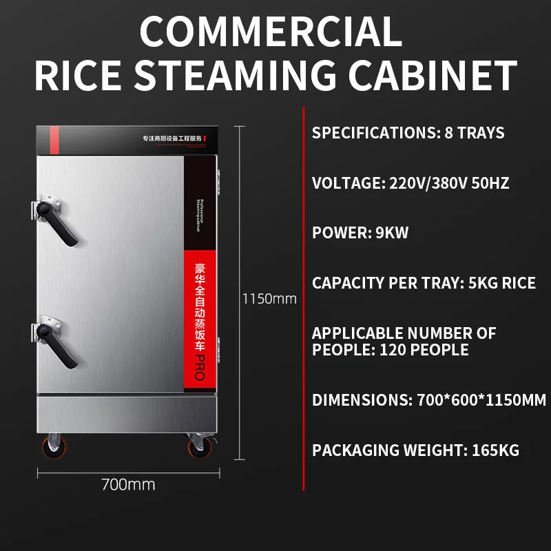 Fully Automatic Commercial Rice Cooker and Food Warmer