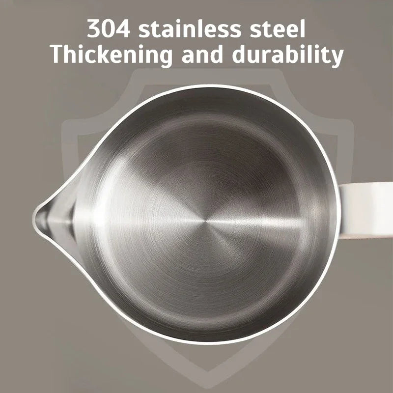 Stainless Steel Coffee Milk Frother Jug Scale Cafe Barista Professional Steam Espresso Coffee Latte Art Kitchen Tools 304