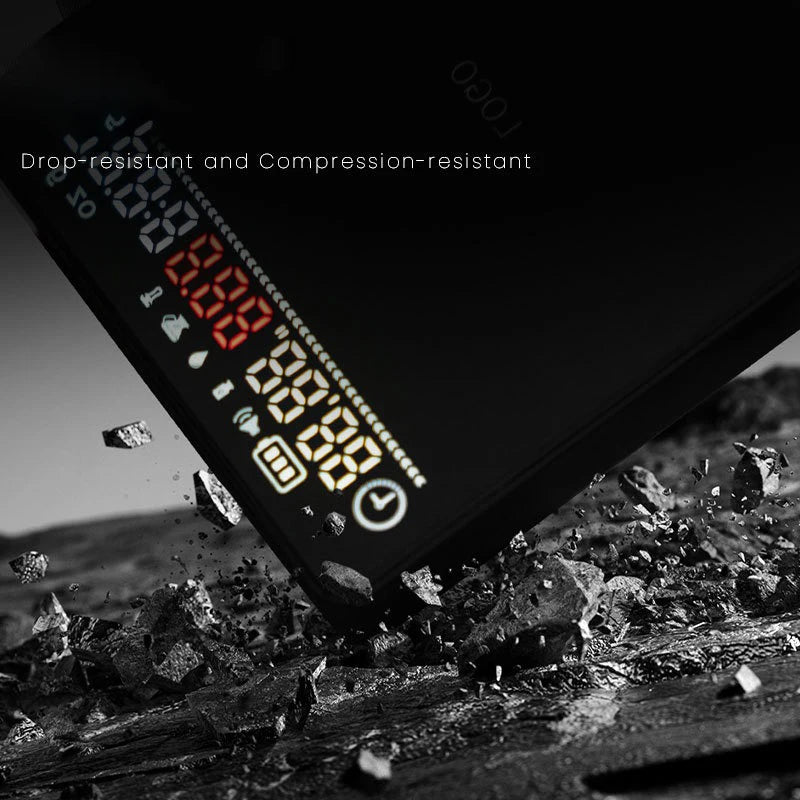 Rechargeable High Precision Coffee Scale for Espresso Outdoor & Kitchen Use