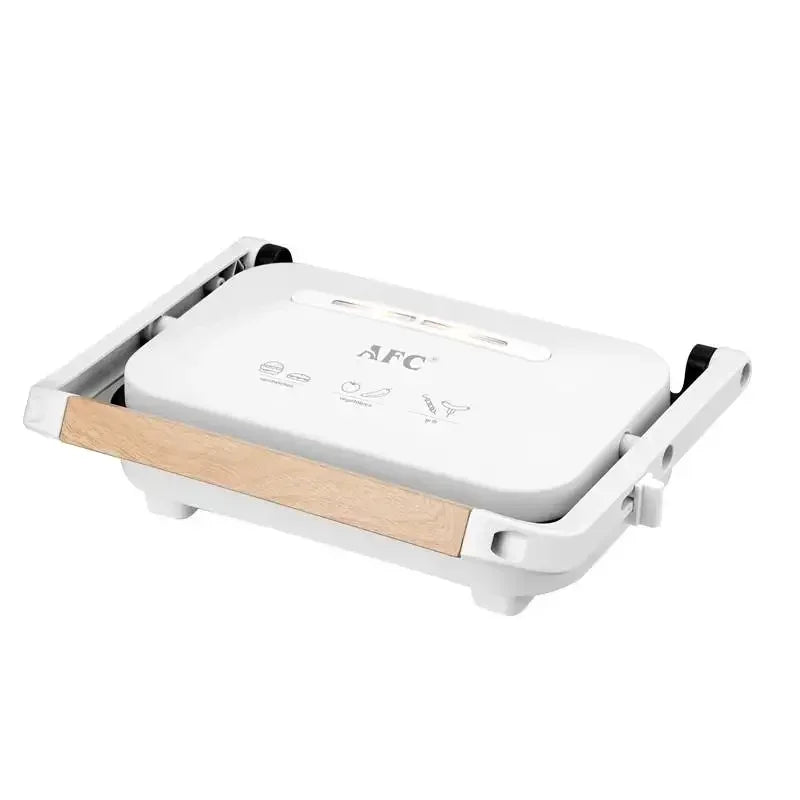 Fully automatic household steak frying machine doublesided smokeless steak frying pan electric sausage multi-function iron plate