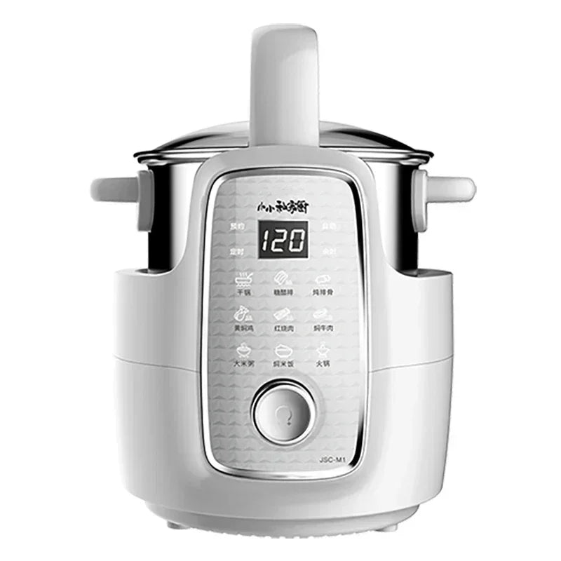 Desktop 220v Cooking Machine Automatic Cooking Smart Lazy Mini Electric Frying Pan Private Kitchen M1 Electric Heating Noodle A