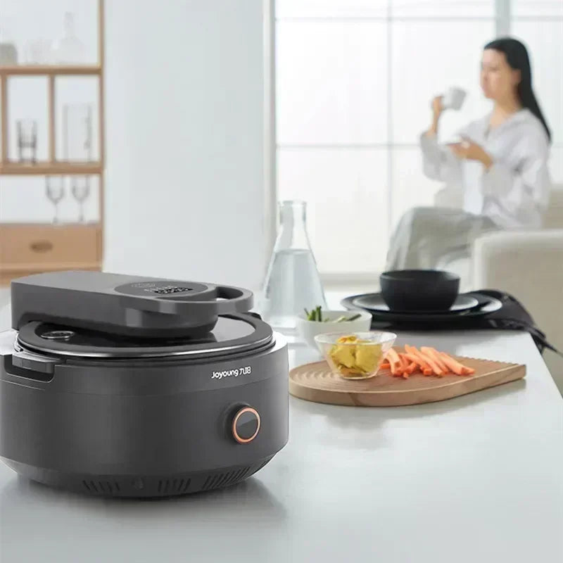 Cooking Machine Robot New Electric Frying Pan Smoke free precise Temperature Control Intelligent Cooker Machine