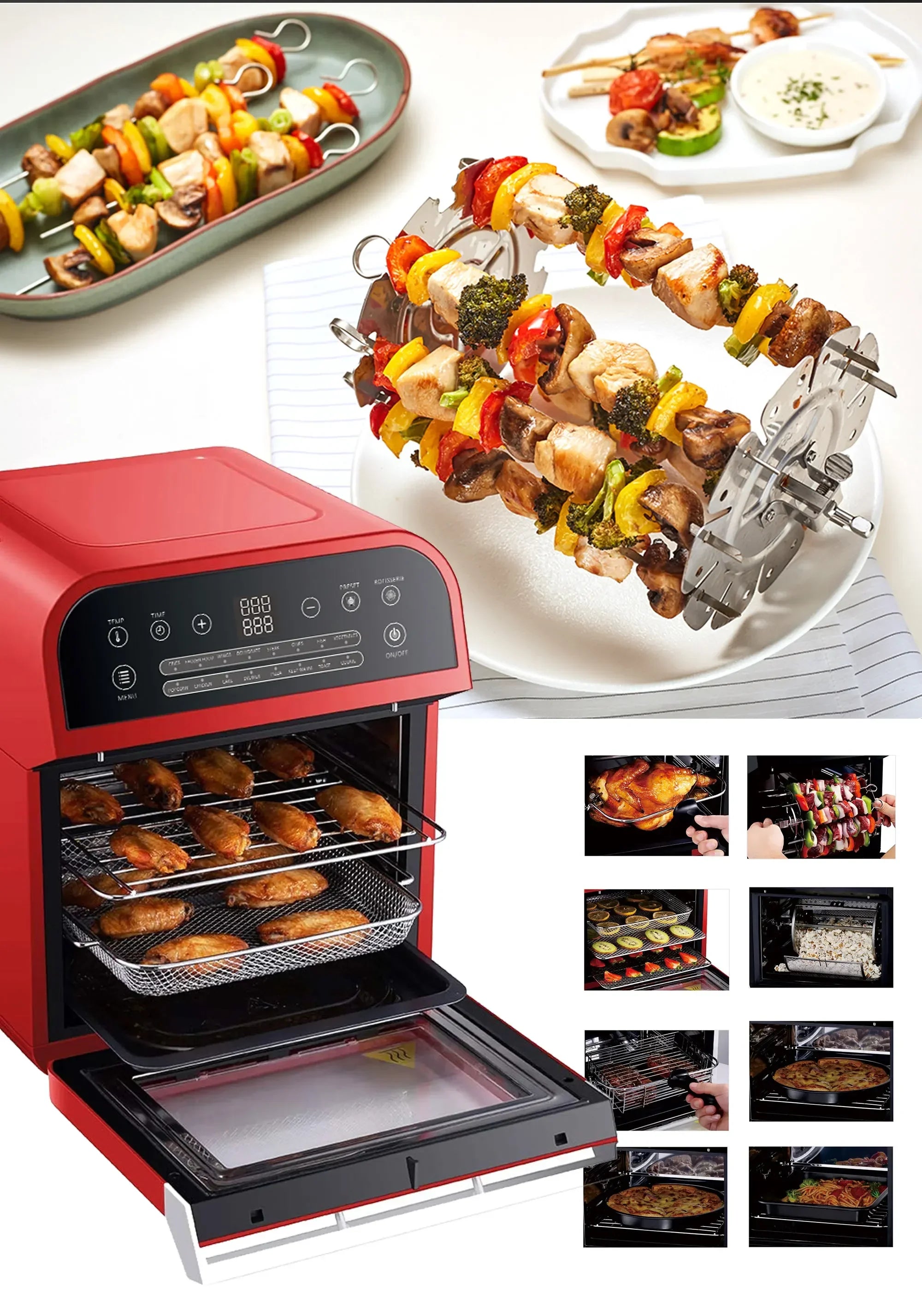 YYHC-Best Price Kitchen Appliance Smart Air Fryers Factory