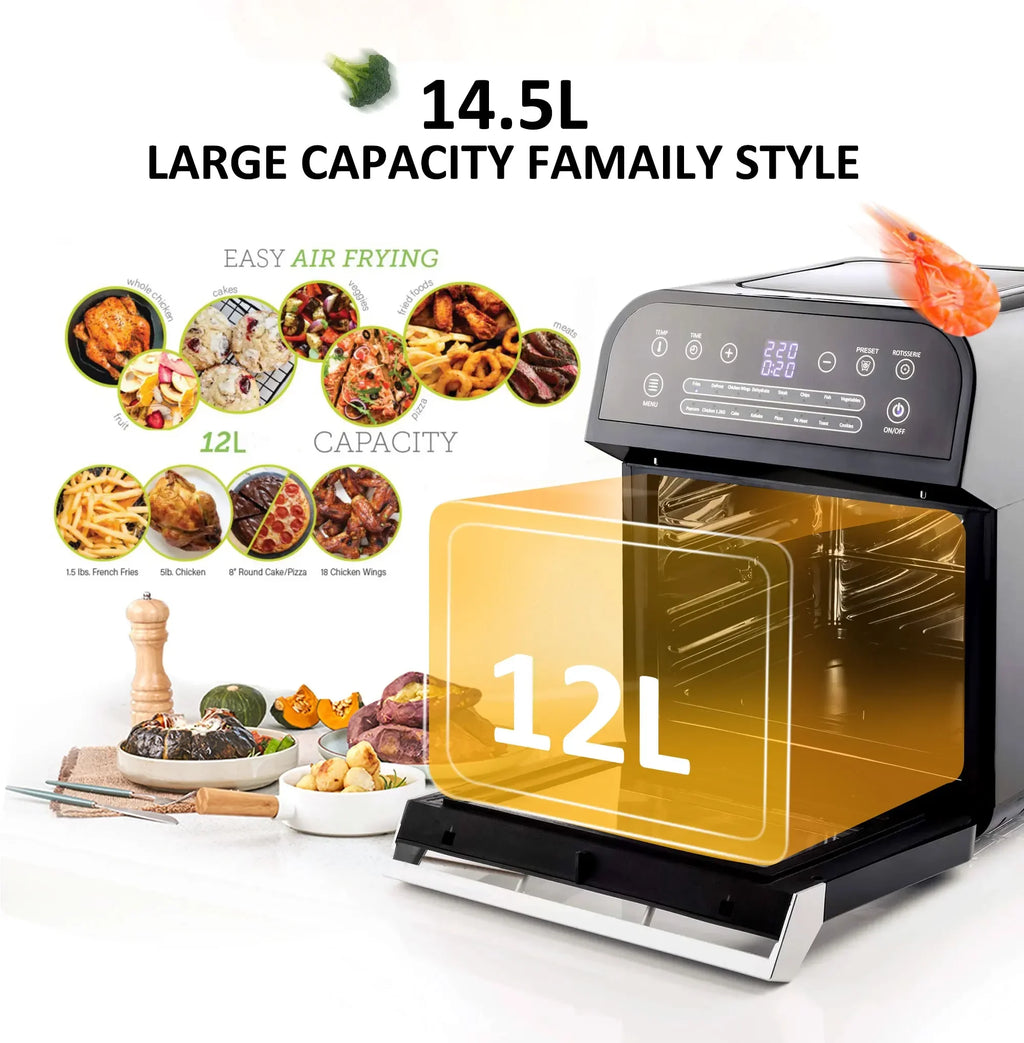 YYHC-Best Price Kitchen Appliance Smart Air Fryers Factory