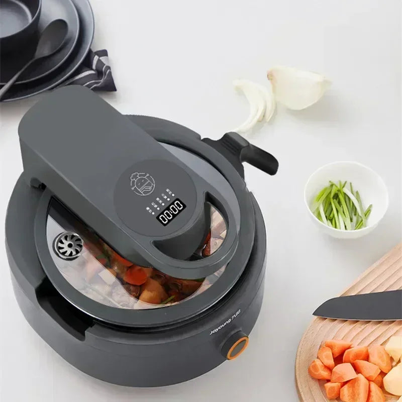 Cooking Machine Robot New Electric Frying Pan Smoke free precise Temperature Control Intelligent Cooker Machine