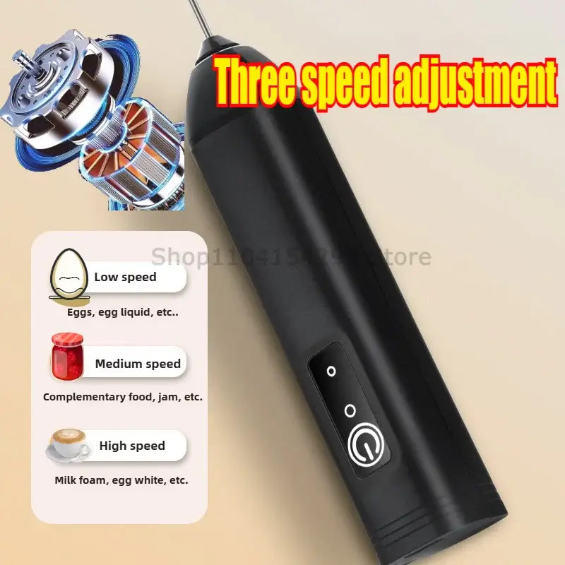 Handheld Wireless Electric Blender- Mini Coffee Maker With USB