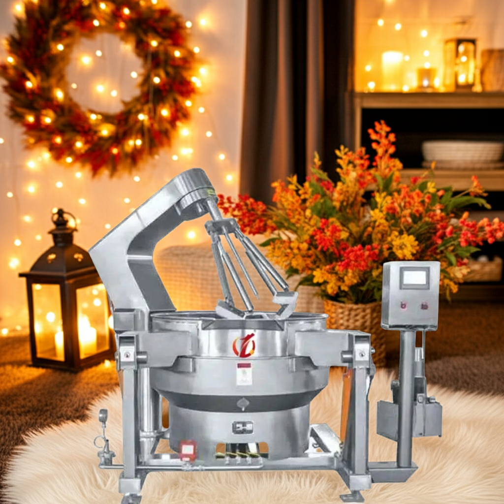 Automatic Tilting Planetary Cooking Mixer Machine
