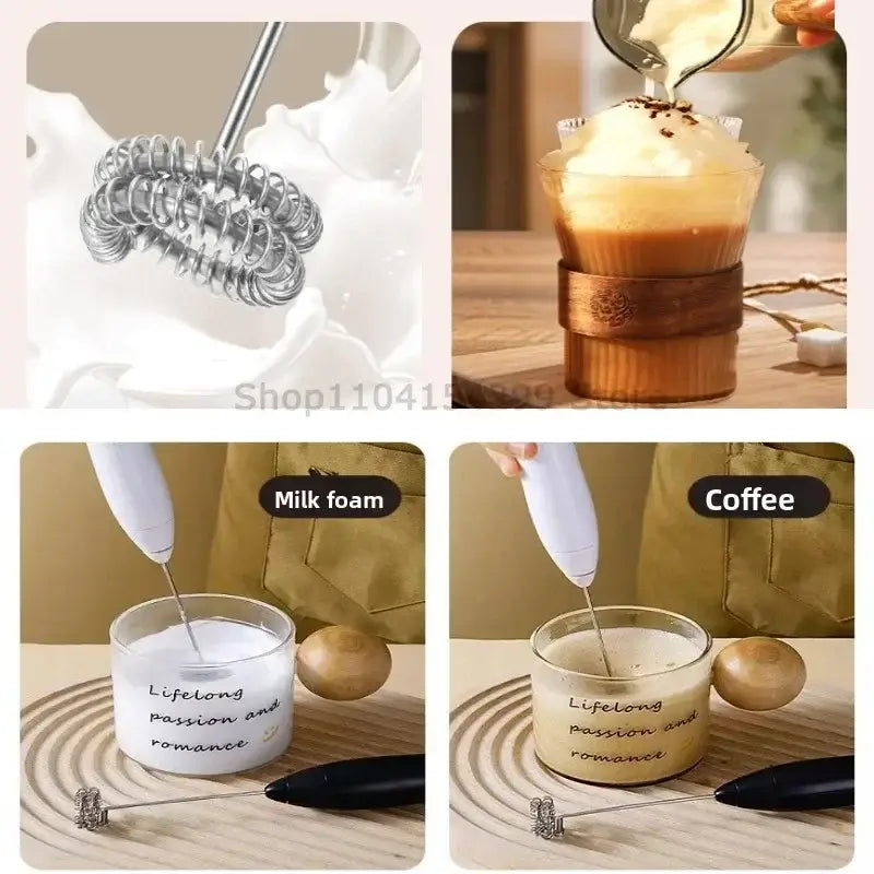 Handheld Wireless Electric Blender- Mini Coffee Maker With USB