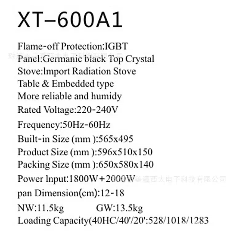 Made In China Kitchen Appliances  Glass Panel 4 Burners Gas Induction Combined Cooktop