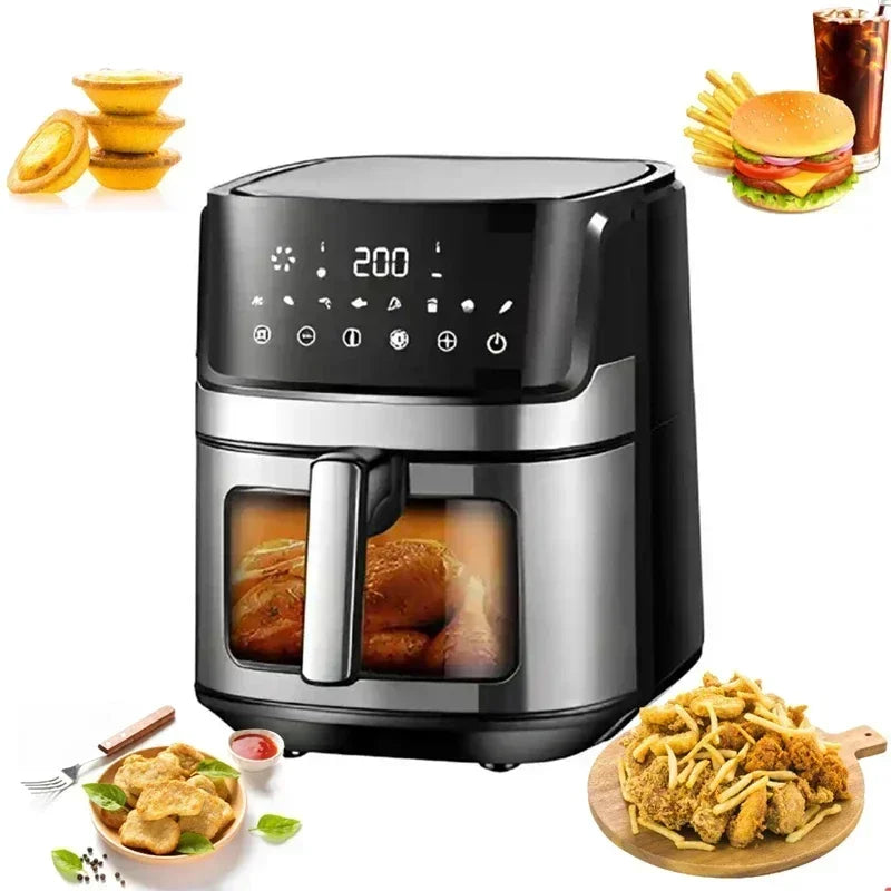 High Temperature Resistant 7l Oven 30l Black and Decker Electric Deep Smart Air Fryers for Kitchen