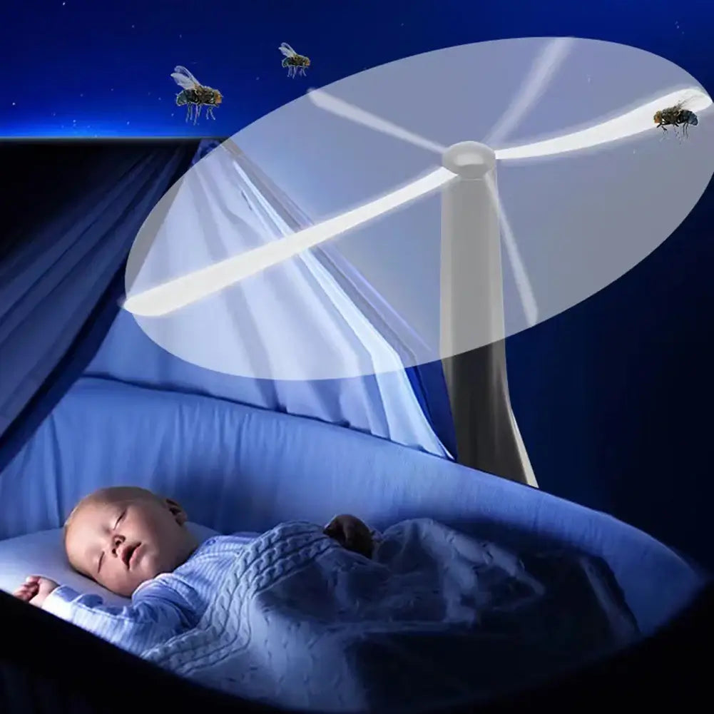 Electric Insect Repeller - Mosquito Repellent Fan. Battery Powered