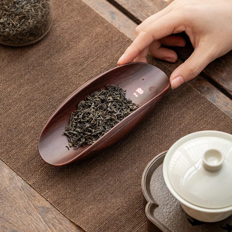 Mini Scale for Coffee Beans Weighting/Dosing, 0.3-200g, 0.1g Precision Digital Kitchen Scale, Coffee、Tea、Spice