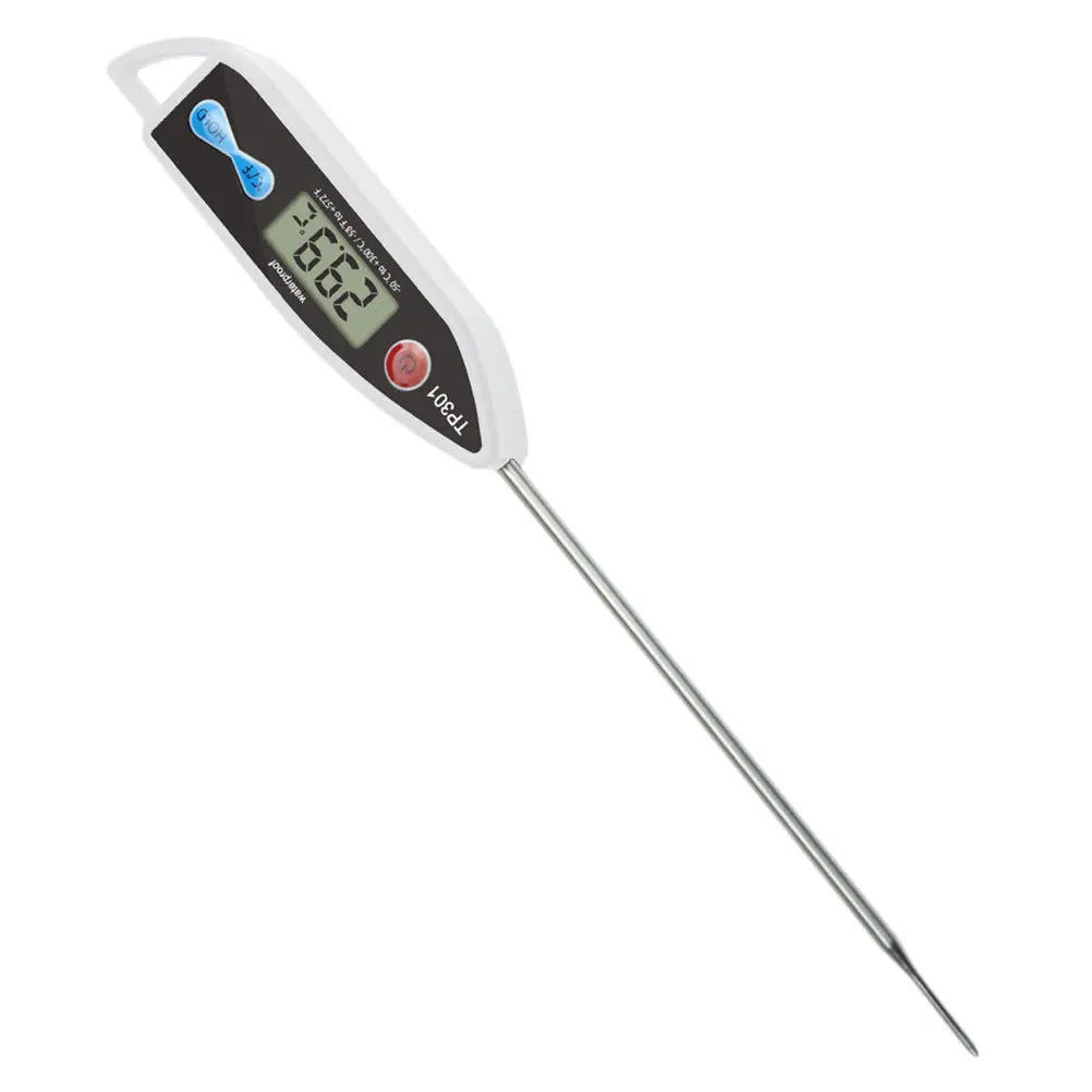 Instant Read Meat Thermometer - Fast & Accurate Digital Food Probe for Cooking, Baking, and BBQ