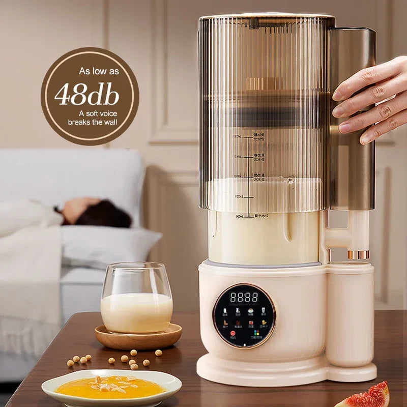 Smart Blender Soya Bean Milk Maker Electric Juicer Soymilk Maker Wall Breaker Rice Paste Maker Kitchen Breakfast Maker